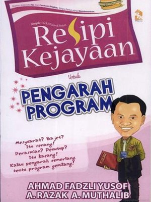 cover image of Resipi Kejayaan untuk Pengarah Program